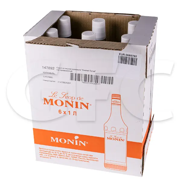 Сироп Карамель Monin 1л, 6шт/кор
