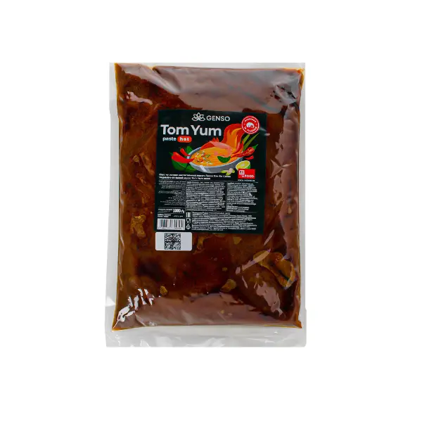 Паста Том Ям острая Genso Resfood 1кг, 12шт/кор, Таиланд