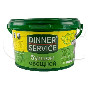 Бульон овощной Dinner Service 2кг ведро, 4шт/кор