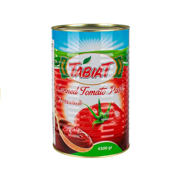 Томатная паста 26,5-28,5% Tabiat 4300гр ж/б, 4шт/кор