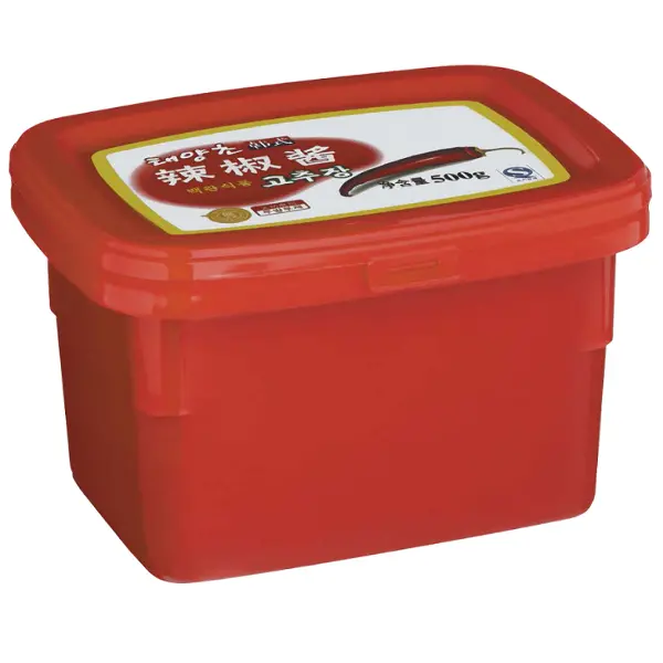 Паста перцовая острая Кочудян Genso Resfood 500гр, 24шт/кор, Корея