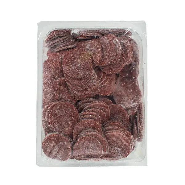 Колбаса Салями для пиццы нарезка в/к зам. Дымов 1кг, 8шт/кор