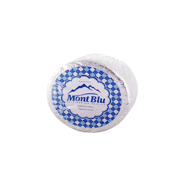 Сыр с голубой плесенью Mont Blu 50% ~2,5кг, ~5кг/кор