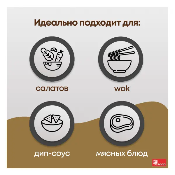 Соус кунжутный Asian style Genso Resfood 1,45л, 6шт/кор, Россия