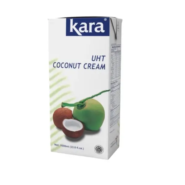 Сливки кокосовые 24% classic Kara 1л тетрапак, 12шт/кор, Индонезия