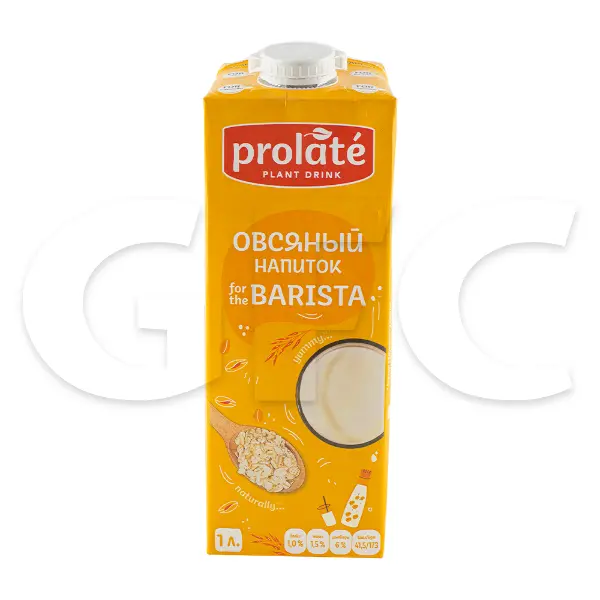 Молоко растительное овсяное Barista Prolate 1л, 6шт/кор