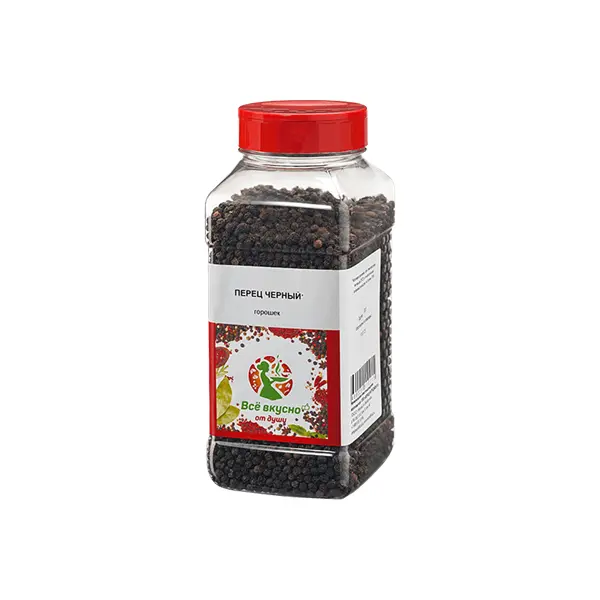 Перец черный горошек Все вкусно от души 500гр, 6шт/кор