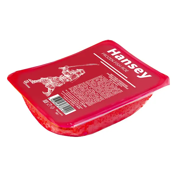 Икра Масаго красная Hansey Resfood 500гр, 12шт/кор