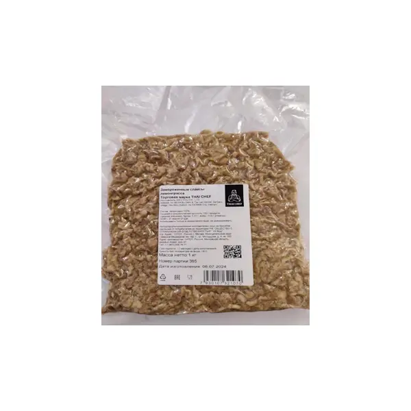 Лемонграсс резаный зам. THAI CHEF 1кг, 4шт/кор