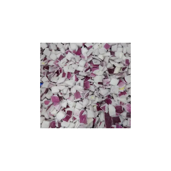 Лук репчатый фиолетовый кубик с/м, 10кг/кор