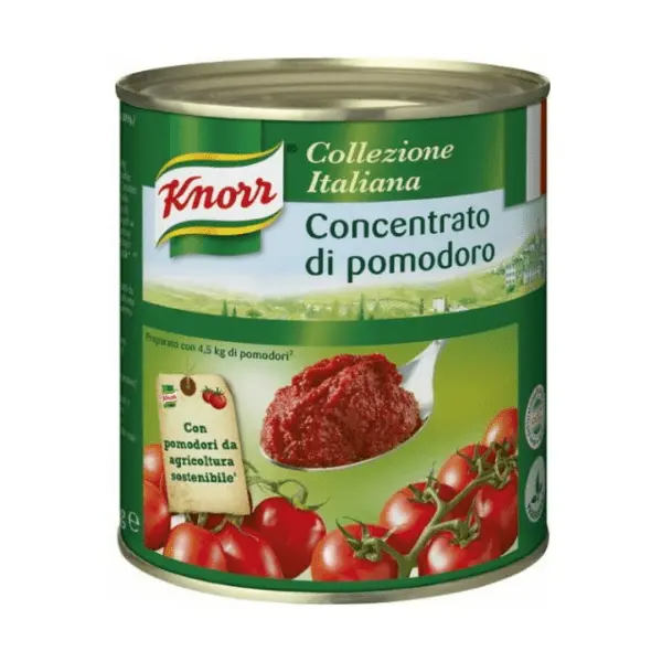 Паста томатная итальянская 28% 800г, KNORR