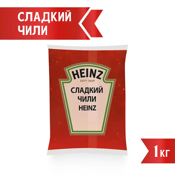 Соус Чили сладкий Heinz 1кг, 6шт/кор