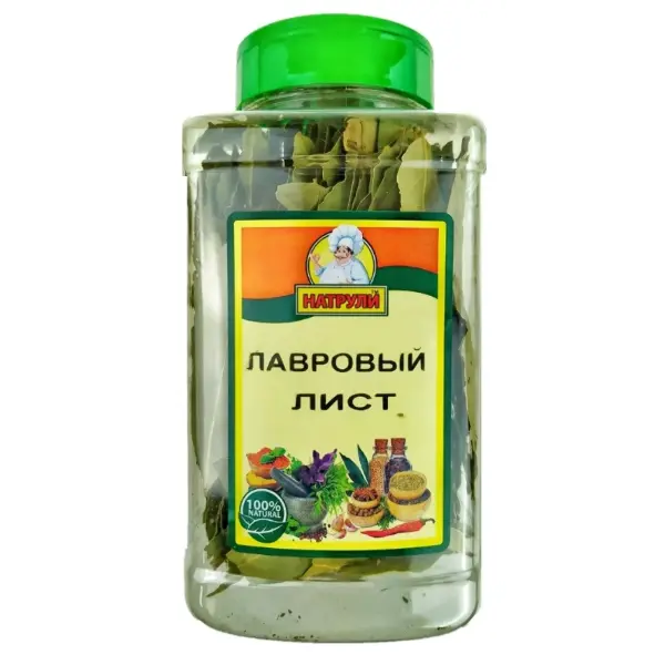 Лавровый лист Натрули 50гр ПЭТ, 6шт/кор