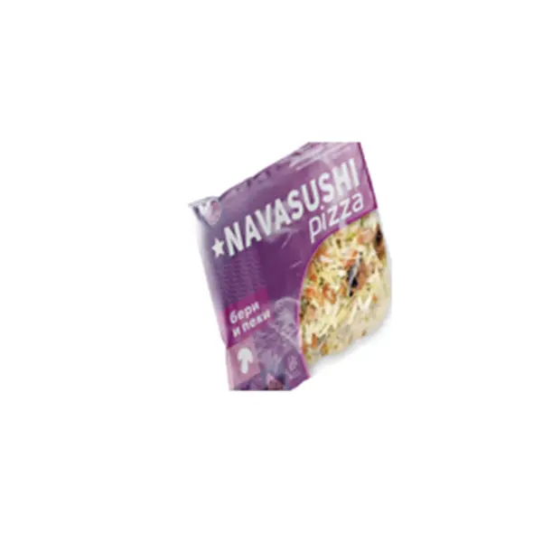 Пицца Римская с лососем 17*23 NAVASUSHI 500гр, 4шт/кор