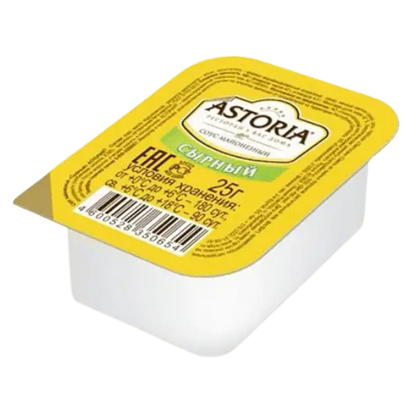 Соус сырный ASTORIA дип-пот 25мл, 125шт/кор