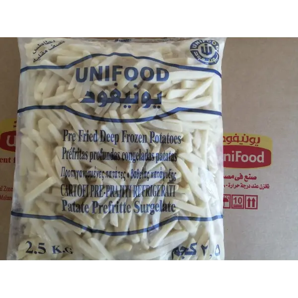 Картофель фри 10мм Unifood 2,5кг, 4шт/кор