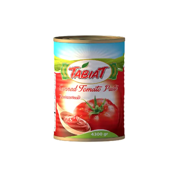 Томатная паста 26,5-28,5% Tabiat 4300гр ж/б, 4шт/кор
