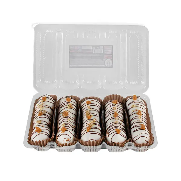 Эклер с карамелизированной грушей и сыром Десертные Истории 60гр, 5шт/упак, 6упак/кор