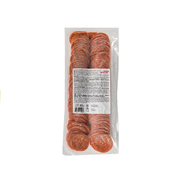 Колбаса Пепперони классическая нарезка с/к зам. Черкизово 500гр, 6шт/кор