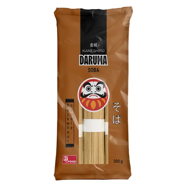 Лапша гречневая Соба Kaneshiro Daruma Resfood 300гр, 20шт/кор