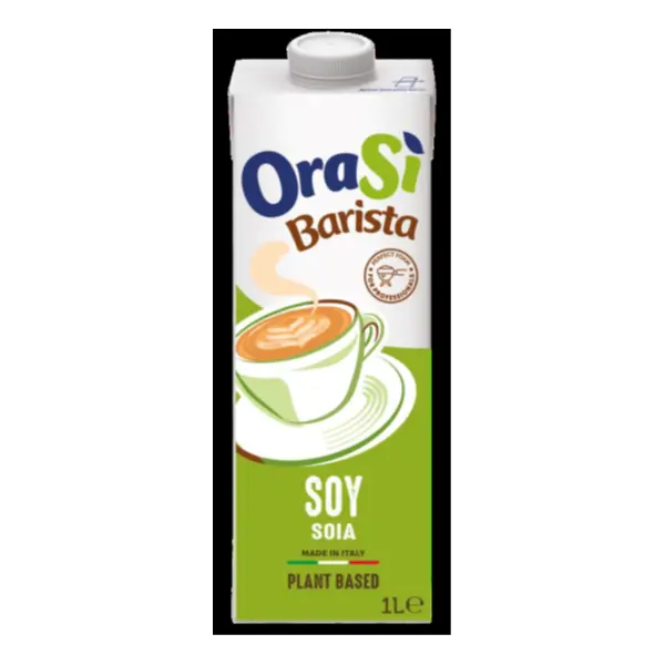 Молоко растительное соевое Barista Soy OraSi 1л, 6шт/кор