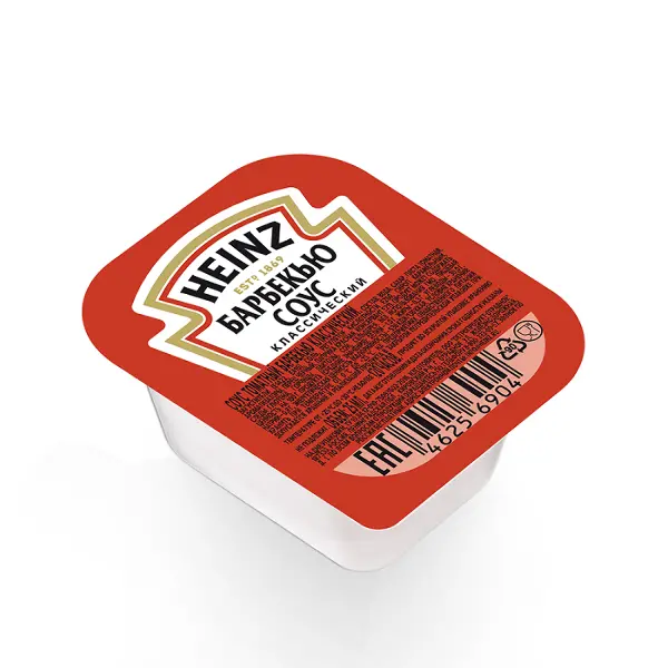 Соус барбекю Heinz дип-пот 25мл, 125шт/кор