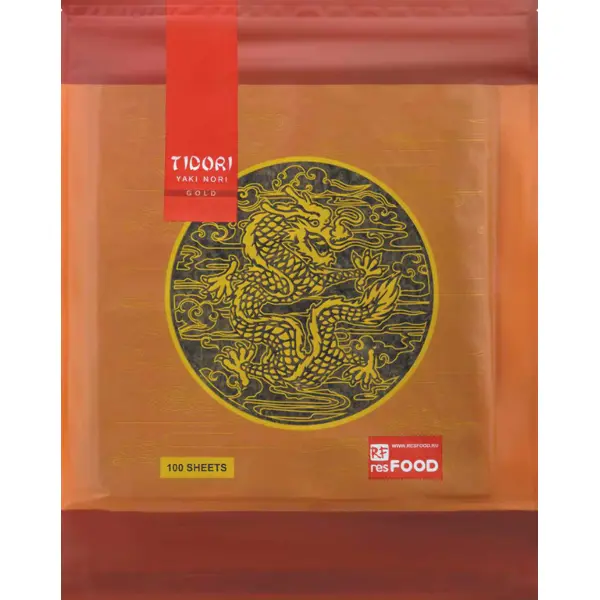 ВЫКУП Водоросли Нори Tidori Resfood 100л, 40шт/кор, Корея