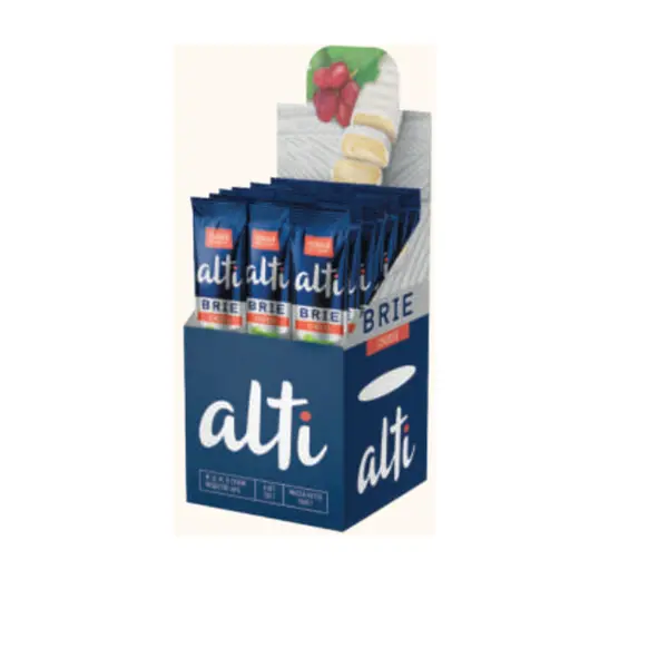 Сыр Бри с белой плесенью 60% снек Alti 180гр, 6шт/кор