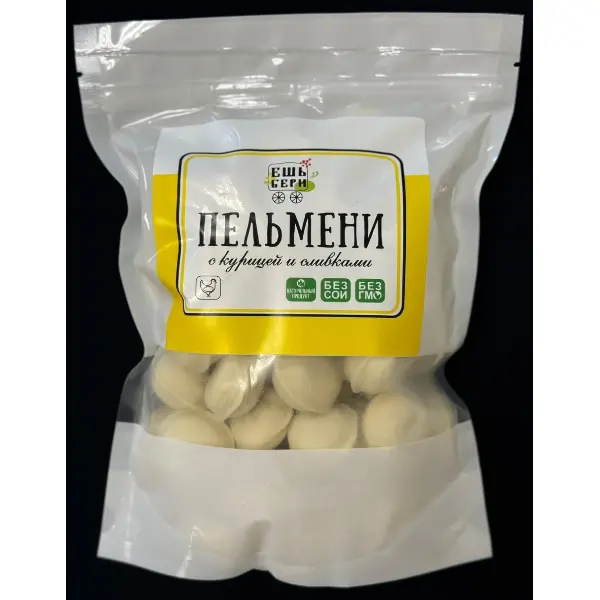 Пельмени с курицей и сливками ЕшьБери 300гр, 30шт/кор