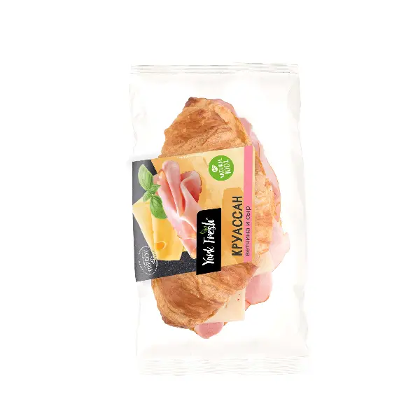 Круассан с ветчиной и сыром YORK FRESH 115гр, 6шт/кор