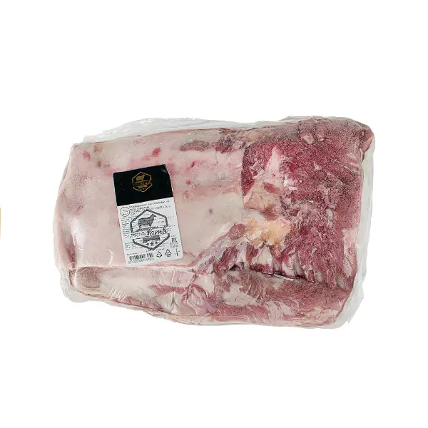 Баранина корейка 12 ребер с/м в/у Азбука Торговли ~2,4кг, ~12кг/кор