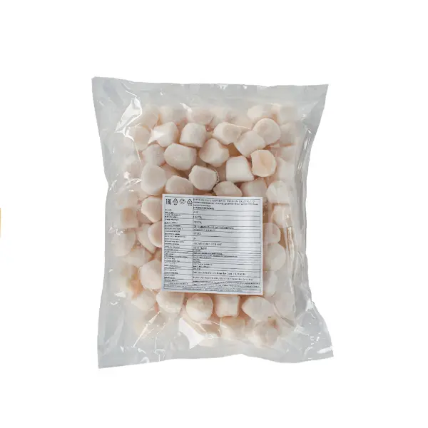 Гребешок морской филе с/м 40/60 Dalian Lucky Seafood Co. Ltd 1кг, 10кг/кор, Китай