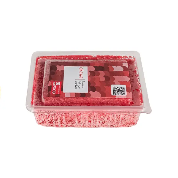Икра Масаго красная Okawa Premium Resfood 500гр, 24шт/кор, Россия