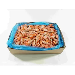 Креветка северная в/м в панцире с/г120/150 Rongcheng seafood Co., LTD 3700/02B42, ±5кг/кор