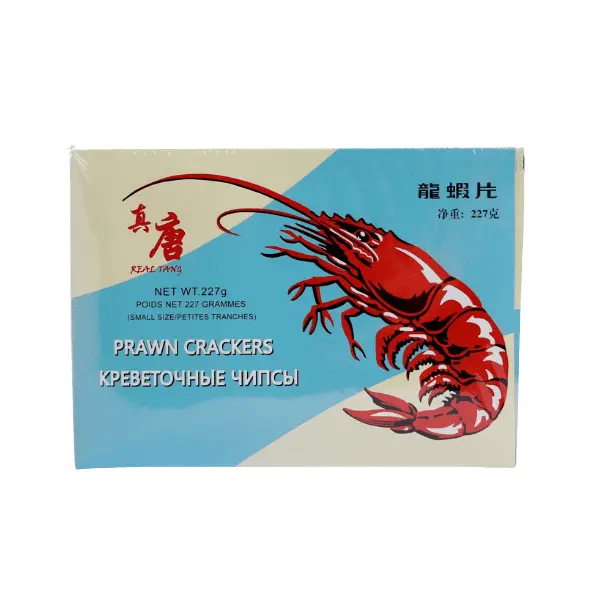 Креветочные чипсы REAL TANG (227 гр) картонная упак. * 60 шт
