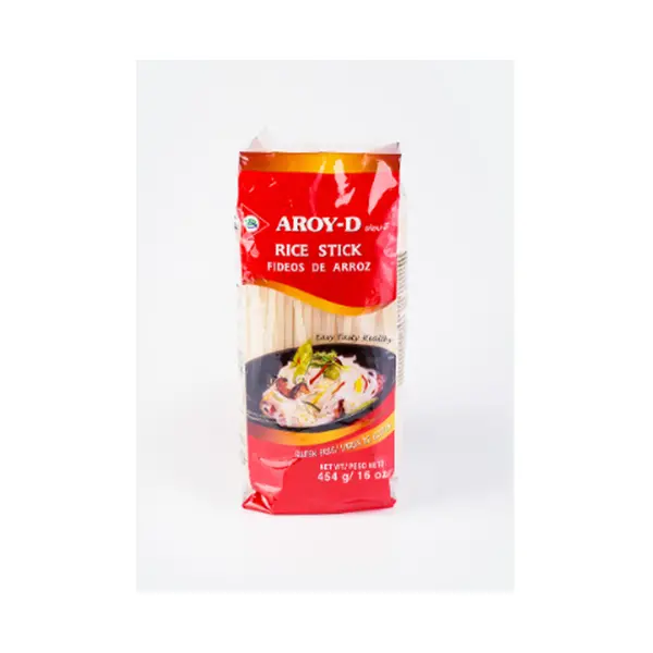 Лапша рисовая 5мм Aroy-D 454гр, 30шт/кор