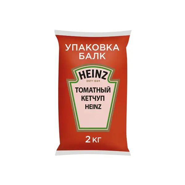 Кетчуп томатный Heinz 2кг, 6шт/кор