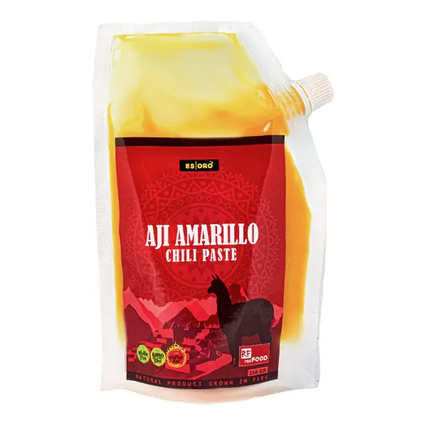 Паста Чили желтая Ахи Амарильо Esoro Resfood 250гр дойпак, 20шт/кор, Перу