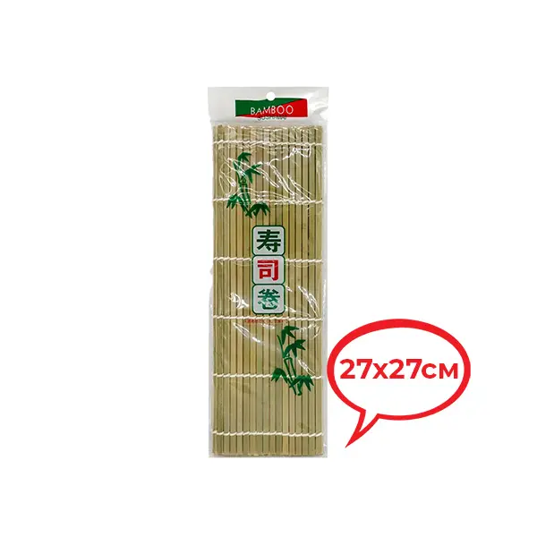 Коврик для суши бамбуковый 27*27см Макису 50шт/кор
