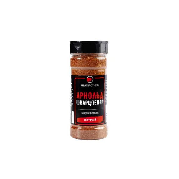 Приправа для птицы острая Арнольдшварцпепер MEATBROTHERS 255гр, 6шт/кор