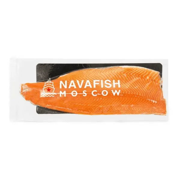 Лосось филе х/к зам. трим ПР NAVAFISH MOSCOW Анфиш 1,6-1,8кг, ~12кг/кор, Россия
