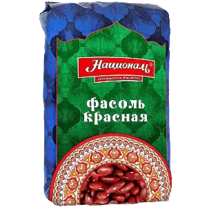 Фасоль красная калиброванная Националь 450гр, 6шт/кор