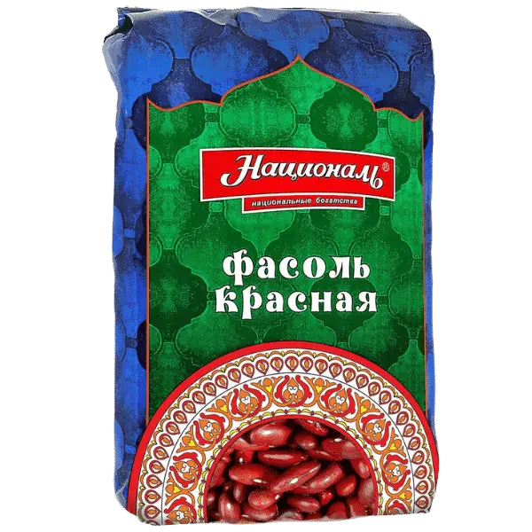 Фасоль красная калиброванная Националь 450гр, 6шт/кор