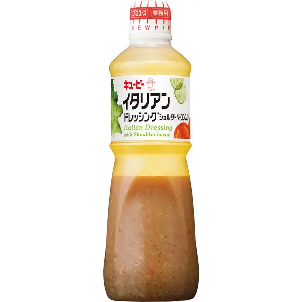 Соус-заправка в итальянском стиле с беконом Kewpie 1л, 9шт/кор