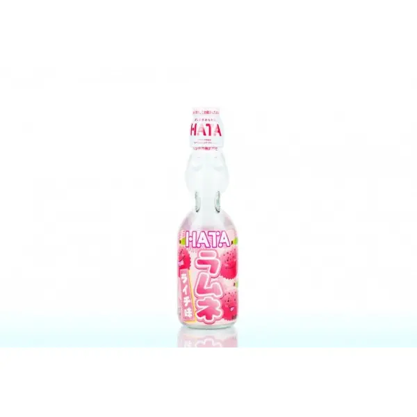 Напиток газированный Ramune со вкусом личи Hata 200мл, 30шт/кор
