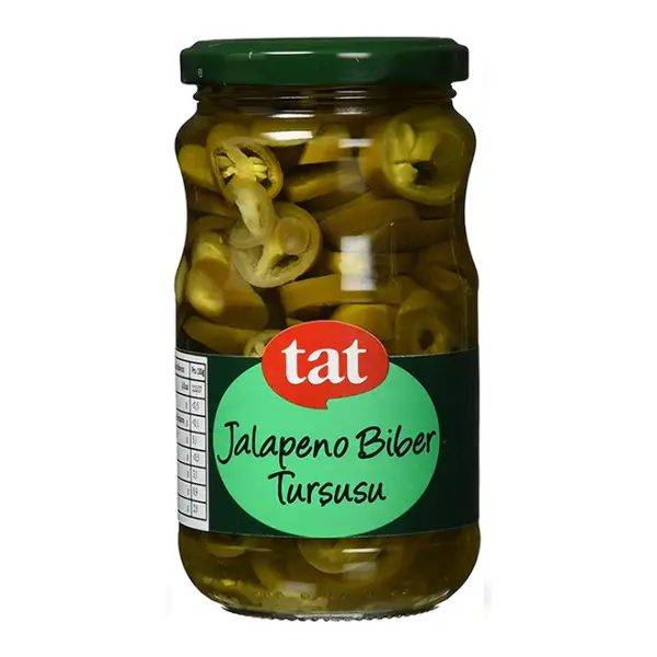 Перец халапеньо резаный ТАТ 330гр, 12шт/кор