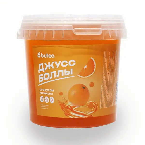 Джус-болл со вкусом апельсина Butea 1,1кг, 6шт/кор