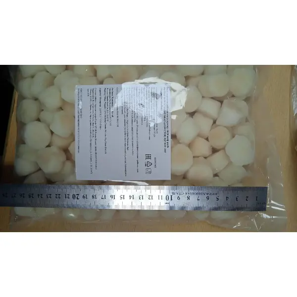 Гребешок морской филе, с/м, 10/20, ПРЕМИУМ IQF,8%, 1кг, Китай
