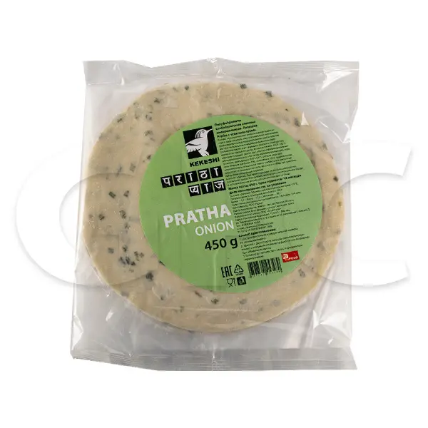 Лепешка Роти Пратха с зеленым луком Kekeshi Resfood 450гр, 10шт/кор