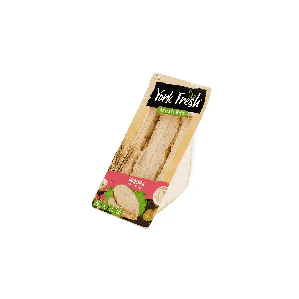 Сэндвич с индейкой YORK FRESH 150гр, 6шт/кор